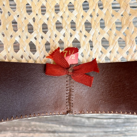 Bailey U-Rollit New West Straw Cowboy Hat Unisex Size 7 1/2 - Picture 13 of 14